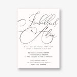 Signature Wedding Invitation