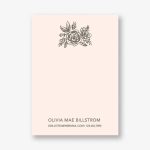 Floral A6 Stationery