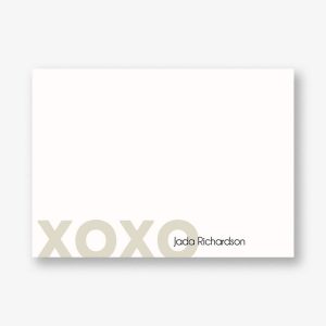 XOXO A6 Stationery