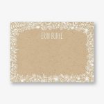Wedding Flowers A6 Stationery