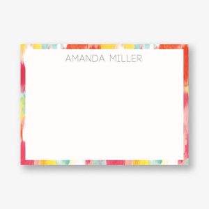 Paint Edge A6 Stationery