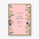 Adorned Aisle Bridal Shower Invitation