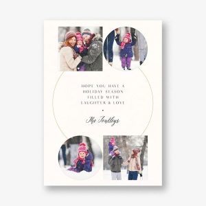 Poles Holiday Multi Photo Card