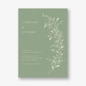 Cornelia Green Wedding Invitation