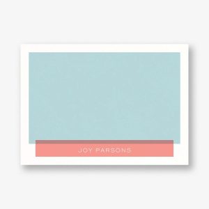 Colorblock Rectangles Stationery