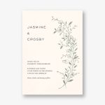 Cornelia Blush Wedding Invitation