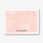 Watercolor Wash A6 Stationery