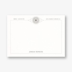 Starburst Stationery