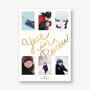 Instant Photos Holiday Photo Card