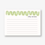 Doodle Wave Bright Stationery