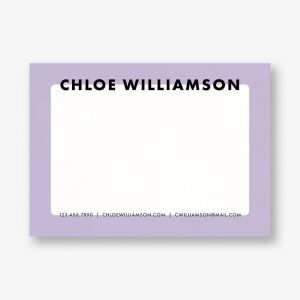 Bold Border Stationery