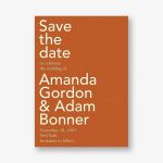 Woofer Save the Date Card