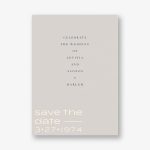 Honor Save the Date Card