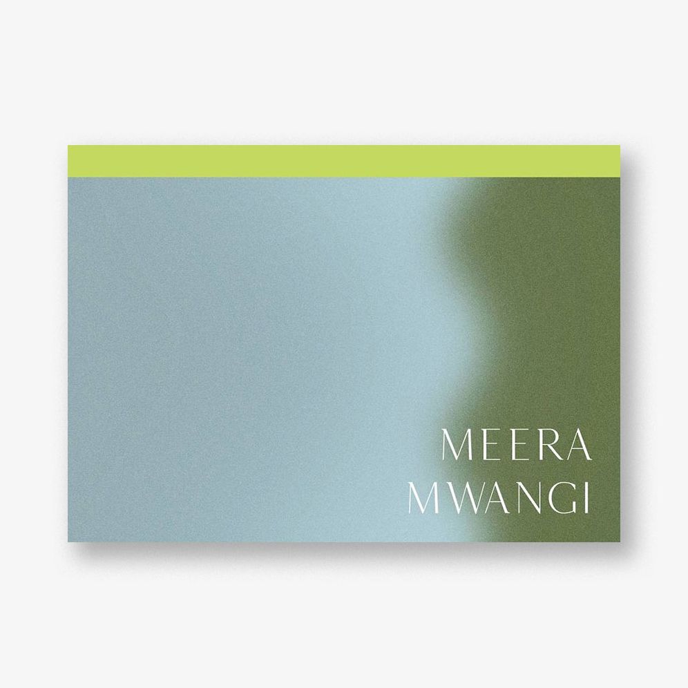 Wavy Colorblock Blue Stationery