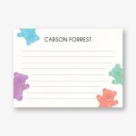 Gummy Bear Stationery