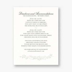 Good Vines Information Card