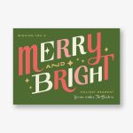 Bright Holiday Holiday Card