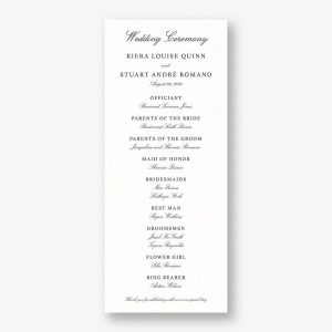 Botanical Wreath Monogram Program