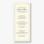 Simply Traditional Menu