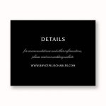 Duo Border Information Card