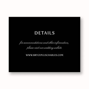 Duo Border Information Card