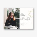 Nissuin Bat Mitzvah Invitation