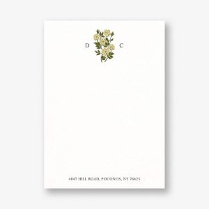 Delicate Florals Stationery