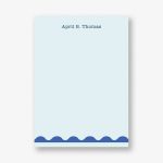 Bright Scallops Stationery