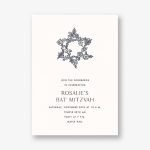 Nitzan I Bat Mitzvah Invitation