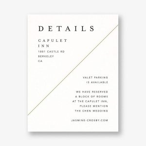 Adored Information Card