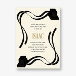 Groove Bar Mitzvah Invitaiton