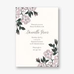 Dogwood Bunch Bridal Shower Invitation