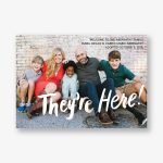 Here They Are Photo Adoption Announcement