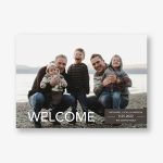 Big Welcome Photo Adoption Announcement