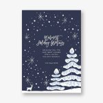 Snow Cap Holiday Card