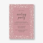 Starry Night Nesting Party Invitation