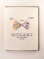 How Lucky Am I? Friendship Card