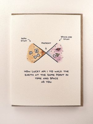 How Lucky Am I? Friendship Card