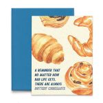 Buttery Croissants Friendship Card