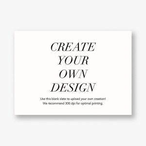 A7 Horizontal Design - Upload Your Own