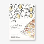 Amalfi Romance Save the Date