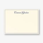 Blue Provençal Toile Stationery