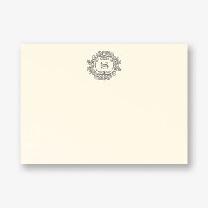 Regal Monogram Stationery