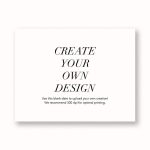 A2 Horizontal Design - Upload Your Own