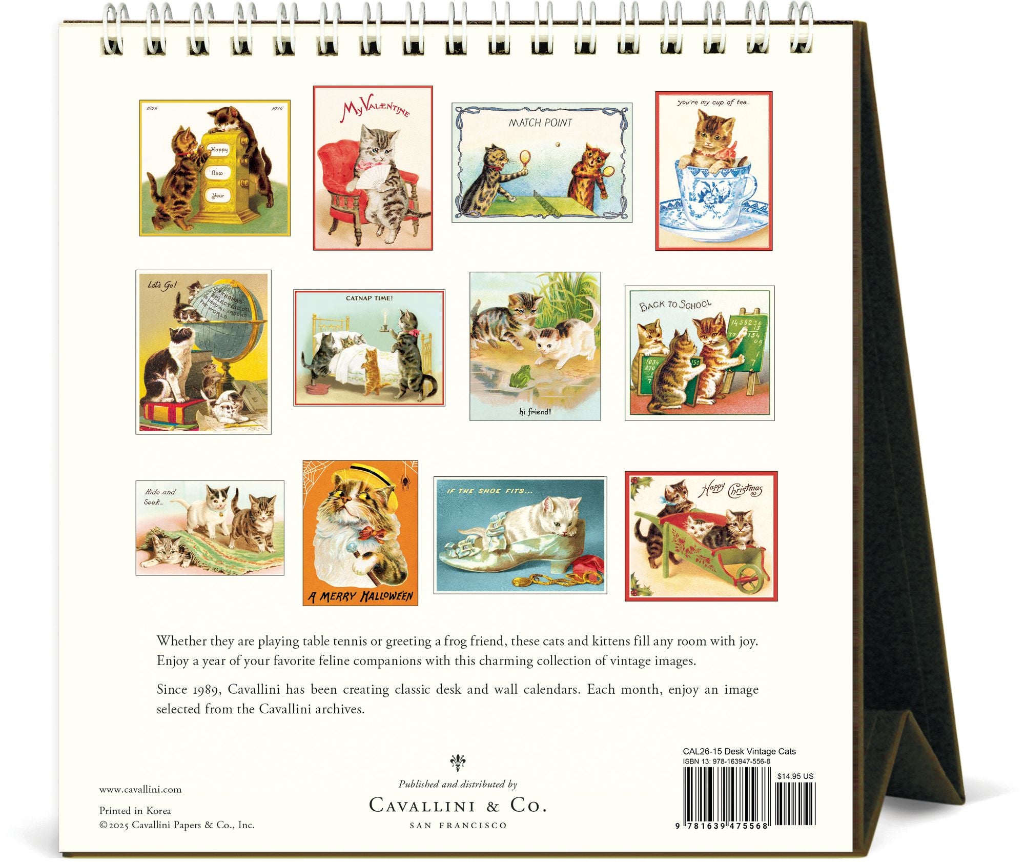 2026 Cats Desk Calendar - Image 3