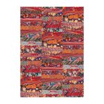 Flat Wrap Red Marbled Papers