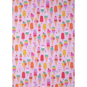 Ice Cream Sprinkles Flat Wrap