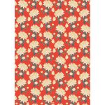 Chrysanthemum Flat Wrap