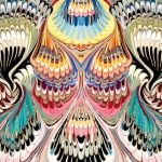 Marble Foil Flat Wrap