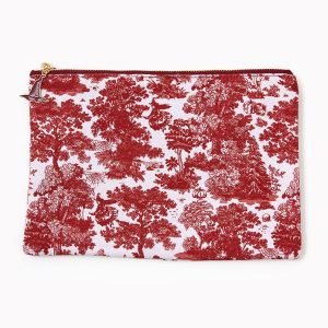 Zippered Toile Pouch